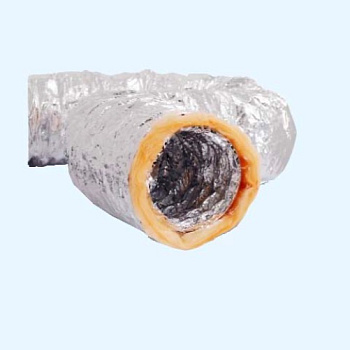 SONOSFA-H 254*10 м Shuft Гибкий звукоизолированный воздуховод из металлизированной полиэфирной ленты